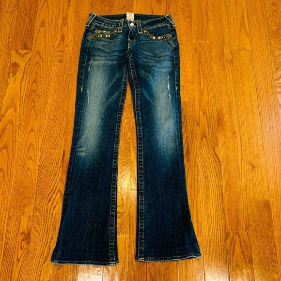 True Religion Ladies Denim Jeans, Made in the USA RN 112790 - Size 26 - Picture 1 of 13